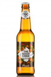 The Good Cider San Sebastian Peach - сидр газированный Гуд Сайдер Сан Себастьян Персик 0.33 л