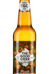 сидр The Good Cider San Sebastian Peach 0.33 л этикетка