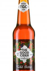 сидр The Good Cider San-Sebastian Wild Berry 0.33 л этикетка