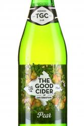 сидр The Good Cider of San Sebastian Pear 0.75 л этикетка