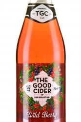 сидр The Good Cider San-Sebastian Wild Berry 0.75 л этикетка