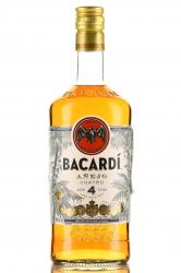 Bacardi Anejo Cuatro 4 years - ром Бакарди Аньехо Куатро 4 года 0.7 л