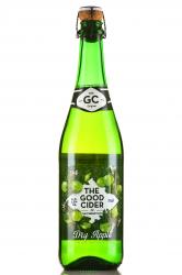 The Good Cider San Sebastian Dry Apple - сидр газированный Гуд сайдер Сан-Себастьян Зеленое Яблоко 0.75 л