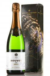 Bouvet Brut 1851 - вино игристое Буве Брют 1851 0.75 л белое брют в п/у