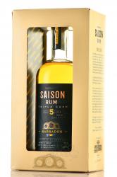 Saison Barbados Triple Cask 5 Years Old - ром Сэзон Трипл Каск Барбадос 5 лет 0.7 л в п/у