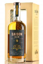 Saison Barbados Triple Cask 5 Years Old - ром Сэзон Трипл Каск Барбадос 5 лет 0.7 л в п/у