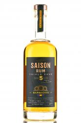 Saison Barbados Triple Cask 5 Years Old - ром Сэзон Трипл Каск Барбадос 5 лет 0.7 л в п/у