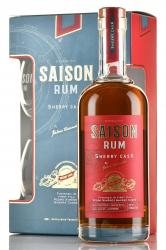 Saison Sherry Cask - ром Сэзон Шерри Каск 0.7 л в п/у 2-мя бокалами