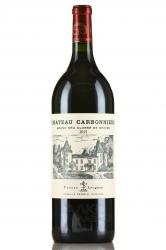 Chateau Carbonnieux Grand Cru Classe Pessac-Leognan - вино Шато Карбонье Гран Крю Классе Пессак-Леоньян 1.5 л красное сухое