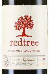 Redtree Cabernet Sauvignon - американское вино Рэдтри Каберне Совиньон 0.75 л