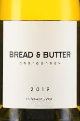 вино Bread & Butter Chardonnay 0.75 л этикетка