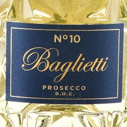 47 Anno Domini Baglietti №10 Spumante Extra Dry Prosecco DOC - вино игристое 47 Анно Домини Бальетти №10 Спуманте Экстра Драй Просекко 0.75 л белое сухое в п/у + 2 бокала