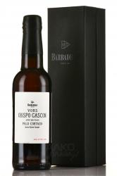 Barbadillo Palo Cortado 30 YO - херес Барбадийо Пало Кортадо 30 лет 0.375 л в п/у