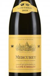 Lupe-Cholet Mercurey AOC - вино Люпе-Шоле Меркюре АОК 0.75 л красное сухое