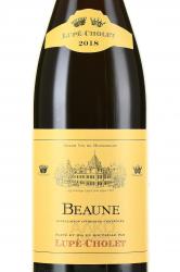 Lupe-Cholet Beaune AOC - вино Люпе-Шоле Бон АОК 0.75 л красное сухое