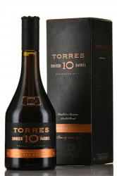 Torres 10 Smoked Barrel - бренди Торрес 10 Смоукд Баррел 0.7 л в п/у