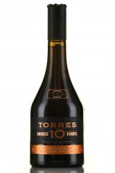 Torres 10 Smoked Barrel - бренди Торрес 10 Смоукд Баррел 0.7 л в п/у