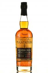 Plantation Original Dark Double Aged - ром Плантейшн Ориджинал Дарк Дабл Эйджд 0.7 л в п/у промонабор со стаканом