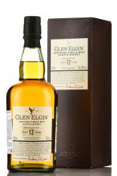 Glen Elgin 12 years old - виски Глен Элгин 12 лет 0.7 л в п/у