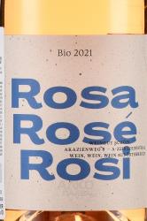 Rosa Rose Rosi Schodl - вино Роза Розе Рози Шодль 0.75 л розовое сухое