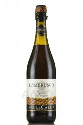 Valle Calda Rosso Amabile Lambrusco IGT - игристое вино Валле Кальда Красное Полусладкое 0.75 л