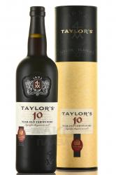 Taylor’s Tawny Port 10 years old in tube - портвейн Тэйлор’с Тони Порт 10 лет 0.75 л в тубе