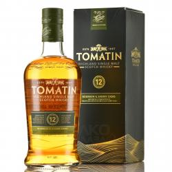 Tomatin 12 years old - виски Томатин 12 лет 0.7 л