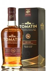 Tomatin 14 years old gift box - виски Томатин 14 лет 0.7 л п/у