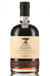 Quinta De La Rosa 30 Years Old Tawny - портвейн Кинта Де Ля Роса 30 лет Тони 0.5 л в п/у