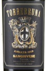 вино Торребруна Санджовезе 0.75 л красное полусухое этикетка