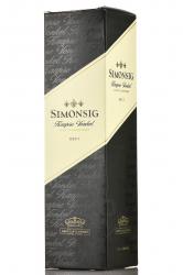 Simonsig Kaapse Vonkel Brut Gift Box - вино игристое Симонсиг Каапсе Вонкель Брют 0.75 л в п/у