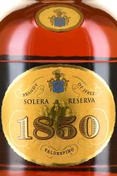 Valdespino 1850 Solera Reserva 0.7 л этикетка