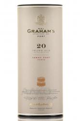 Porto Grahams 20 Years in Tube - портвейн Грэймс Тони 20 лет 0.2 л в тубе