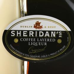ликер Sheridans Coffee Original 0.7 л этикетка