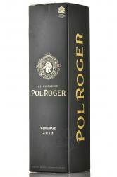 Pol Roger Brut Vintage 2012 gift box - шампанское Поль Роже Брют Винтаж 2012 0.75 л в п/у