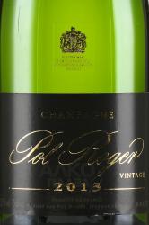 Pol Roger Brut Vintage 2012 gift box - шампанское Поль Роже Брют Винтаж 2012 0.75 л в п/у