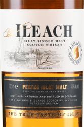 The Ileach Peaty gift box - виски Зе Ила Пити 0.7 л в п/у