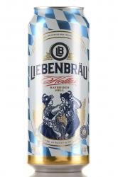 Liebenbrau Helles - пиво Либенброй Хель 0.5 л ж/б светлое фильтрованное