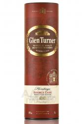 Glen Turner Heritage Double Cask - виски Глен Тернер Эритаж Дабл Каск 0.7 л в тубе