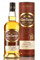 Glen Turner Heritage Double Cask - виски Глен Тернер Эритаж Дабл Каск 0.7 л в тубе