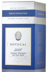 Rum Botucal Single Vintage 2004 gift box - ром Ботукаль сингл винтаж 2004 в п/у 0.7 л