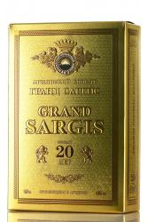 Grand Sargis 20 Years Old - коньяк Гранд Саргис 20 лет 0.5 л в п/у