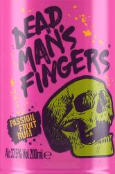 Dead Man’s Fingers Passion Fruit - ром Дэд Мэн’с Фингерс Маракуйи 0.2 л