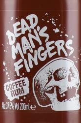 Dead Man’s Fingers Coffee Rum - ром Дэд Мэн’с Фингерс Кофе 0.2 л