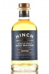 Hinch Irish Whiskey Peated Single Malt - виски Хинч Айриш Виски Питид Сингл Мальт 0.7 л