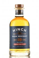 Hinch Irish Whiskey Sherry Cask Finish 10 Years Old - виски Хинч Айриш Виски Шерри Каск Финиш 10 лет 0.7 л