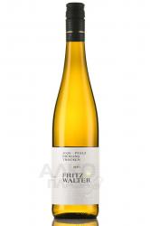 Fritz Walter Riesling - вино Фриц Вальтер Рислинг 0.75 л белое сухое