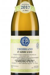 Emidio Pepe Trebbiano d’Abruzzo - вино Треббьяно д’Абруццо Эмидио Пепе 0.75 л белое сухое