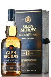 Glen Moray Elgin Heritage 18 years old - виски Глен Морей Сингл Молт Элгин Эритаж 18 лет 0.7 л п/у