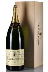 Champagne H.Goutorbe Cuvee Tradition - шампанское Шампань А.Гуторб. Кюве Традисьон 15 л белое брют